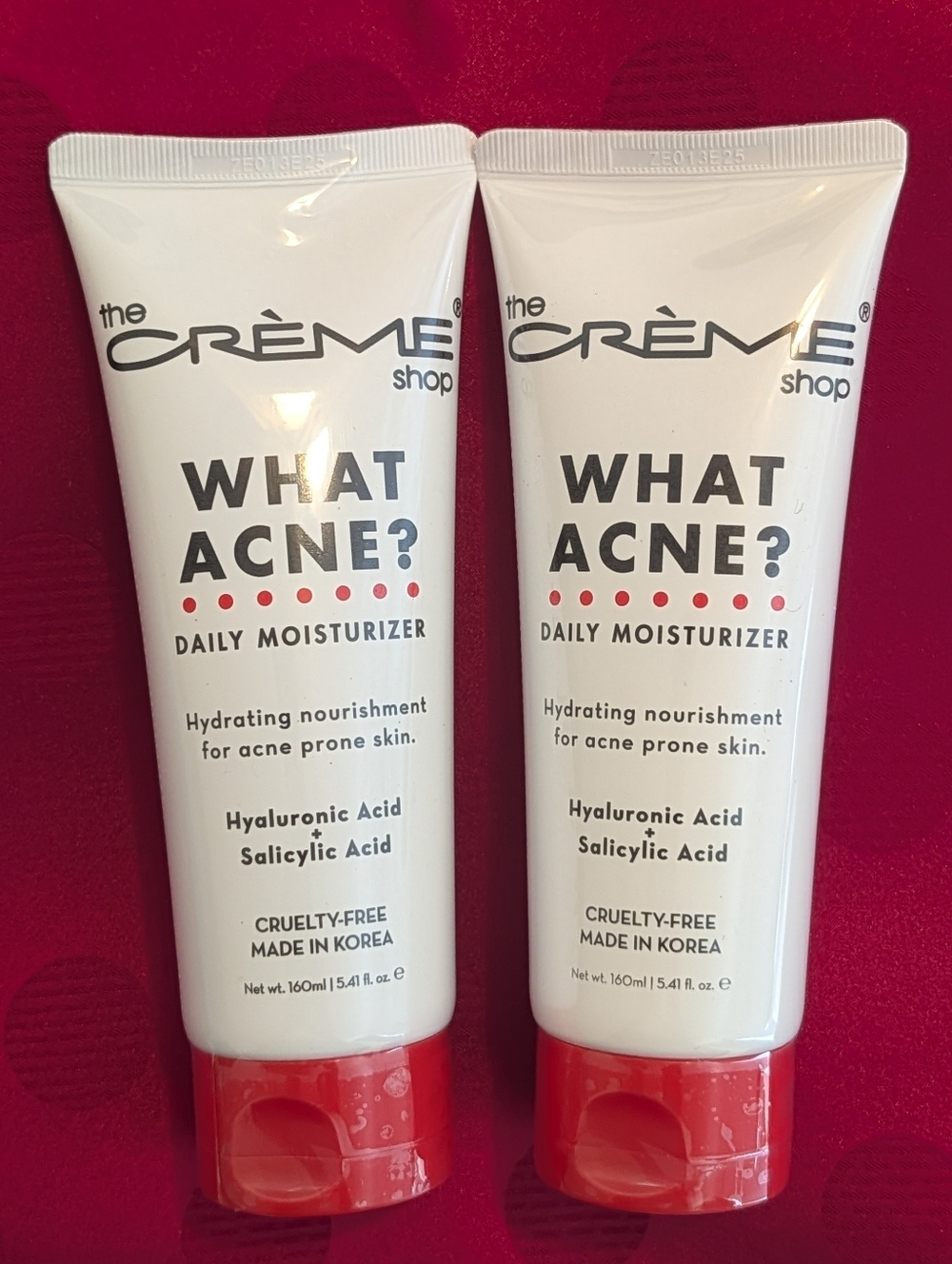 2 WHAT ACNE? Daily Moisturizer  The Creme Shop Bundle 🆕 Sealed